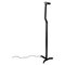 Italian Modern Black Metal Floor Lamp by Takahama for Sirrah, 1980s 1