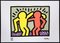 After Keith Haring, Best Buddies, High End Offset Print, 1970s, Ink & Paper, Image 1