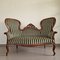 Antique Walnut Sofa with Carving, 1900s 2