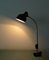 Lampe de Bureau Noire de Helion Arnstadt, 1940s 7