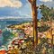 Costa Azul, 1970, pintura al óleo, Imagen 4