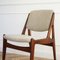 Sedie da pranzo Ella in teak di Arne Vodder per Vamo Møbelfabrik, Danimarca, anni '60, set di 4, Immagine 11