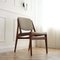 Sedie da pranzo Ella in teak di Arne Vodder per Vamo Møbelfabrik, Danimarca, anni '60, set di 4, Immagine 12
