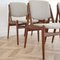 Sedie da pranzo Ella in teak di Arne Vodder per Vamo Møbelfabrik, Danimarca, anni '60, set di 4, Immagine 18