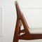 Sedie da pranzo Ella in teak di Arne Vodder per Vamo Møbelfabrik, Danimarca, anni '60, set di 4, Immagine 5