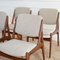 Sedie da pranzo Ella in teak di Arne Vodder per Vamo Møbelfabrik, Danimarca, anni '60, set di 4, Immagine 17
