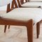Sedie da pranzo Ella in teak di Arne Vodder per Vamo Møbelfabrik, Danimarca, anni '60, set di 4, Immagine 14