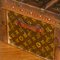 Louis Vuitton Malle Fleurs Truhe aus Monogram Canvas, 20. Jh., Frankreich, 1910er 2