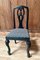 Chaises Baroques Chippendale Laquées Noires, 19ème Siècle, Angleterre, Set de 6 2