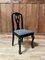 Chaises Baroques Chippendale Laquées Noires, 19ème Siècle, Angleterre, Set de 6 7