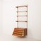 Vintage Teak Wandregal mit Kommode von Kai Kristiansen für FM Mobler, 1960er 4