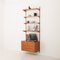 Vintage Teak Wall Unit with Dresser by Kai Kristiansen for FM Mobler, 1960s, Image 1