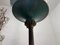 Opaline Glass Bronze Chandelier, 1950s 13