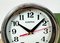 Vintage Green Kappa Maritime Double Sided Wall Clock, 1980s 6