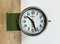 Vintage Green Kappa Maritime Double Sided Wall Clock, 1980s 9