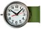 Vintage Green Kappa Maritime Double Sided Wall Clock, 1980s 1