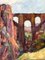 Thea Dupays, El Tajo Gorge and Bridge at Ronda, Andalucia, Spain, 1990s, Oil on Canvas, Image 2