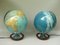 Beleuchteter Vintage Himmels- und Erdglobus von Columbus, 1950er, 2er Set 1