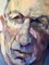 Peter Bowen, retrato de Jan Vink, década de 2000, gran óleo sobre lienzo, Imagen 4