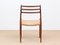 No. 78 Scandinavian Rosewood Chairs by Niels O. Møller, 1950s, Set of 4 6
