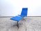 Set of Blue Leather Ea 116 Visitor Chair & Ottoman by Eames for Herman Miller / Vitra, Image 5