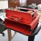 Máquina de escribir vintage de Olivetti Valentine para Ettore Sottsass, Italia, años 70, Imagen 5