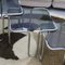 Smoked Glass Chrome Coffee Tables, 1970s, Set of 3, Image 2