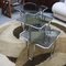 Smoked Glass Chrome Coffee Tables, 1970s, Set of 3, Image 1