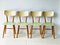 Bistro Chairs from Ton, 1960, Set of 4 1