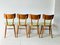 Bistro Chairs from Ton, 1960, Set of 4 6