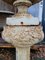 Cast Iron Flower Pot with Ears on Roman Column Vase Planter, Set of 2 10