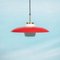Vintage Opaline Hanging Lamp by Bent Karlby for Lyfa, Image 1