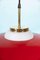 Vintage Opaline Hanging Lamp by Bent Karlby for Lyfa, Image 3