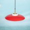 Vintage Opaline Hanging Lamp by Bent Karlby for Lyfa, Image 2
