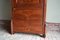 Mahogany One-Door Secretary Cabinet 4