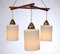 Triangle Teak Hanging Lamp, 1960s, Image 2