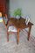 Oak Writing Table with Chair, Set of 2 2