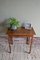 Oak Writing Table with Chair, Set of 2 4