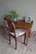 Oak Writing Table with Chair, Set of 2 1