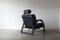 Italienischer Vintage Sessel aus Leder 4