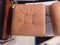Set of Leather & Steel Pouf from Saporiti Italia, 1960s 16