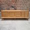 Credenza grande vintage in quercia chiara di Guillerme & Chambron per Votre Maison, Immagine 1