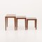 Vintage Danish Rosewood Nesting Tables by Severin Hansen for Haslev Møbelsnedkeri, 1960s, Set of 3 4