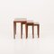 Vintage Danish Rosewood Nesting Tables by Severin Hansen for Haslev Møbelsnedkeri, 1960s, Set of 3 5