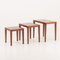 Vintage Danish Rosewood Nesting Tables by Severin Hansen for Haslev Møbelsnedkeri, 1960s, Set of 3 6