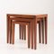 Vintage Danish Rosewood Nesting Tables by Severin Hansen for Haslev Møbelsnedkeri, 1960s, Set of 3 12