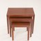 Vintage Danish Rosewood Nesting Tables by Severin Hansen for Haslev Møbelsnedkeri, 1960s, Set of 3 13
