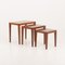 Vintage Danish Rosewood Nesting Tables by Severin Hansen for Haslev Møbelsnedkeri, 1960s, Set of 3 1
