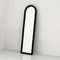 Specchio con cornice nera di Anna Castelli Ferrieri per Kartell, anni '80, Immagine 1