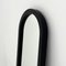 Specchio con cornice nera di Anna Castelli Ferrieri per Kartell, anni '80, Immagine 3
